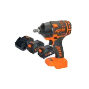 SP Tools 18V 1/2" Drive Brushless Impact Wrench Kit - SX Drive 5.0Ah X2 Battery
