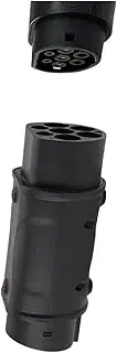 Type 2 to Type 1 Adapter 32A Single Phase Compatible with Type2 Charger for Electric Car with Type1 Charging Socket