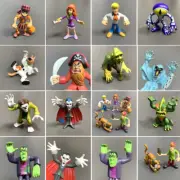 30 Kinds Scooby-Doo Wolfman Haunted Dracula Phantom Monsters 2.5'' Figures Toys