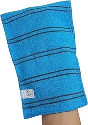 SongWol Korean Beauty Skin X-Large Viscos Exfoliating Bath Towel Gloves Strong Scrub Wash Clothes (10 pack)