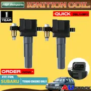 2x Ignition Coil For Subaru Forester SF SF-GT Impreza WRX EJ205 2000-2002 2.0L (for: Subaru)
