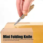 Mini Knife Brass Dice Portable Knife Antistain Stainless Steel To Unpack HR
