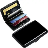 在飛比找PChome24h購物優惠-REFLECTS RFID硬殼防護證件卡片盒(黑)