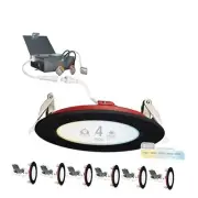 4 Inch 2 Hour FIRE Rated LED Recessed Light, Selectable
