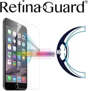 RetinaGuard iPhone 6S Plus, 6 Plus Anti Blue Light Tempered Glass Screen Protector (Transparent), SGS and Intertek Tested, Blocks Excessive Harmful Blue Light, Reduce Eye Fatigue and Eye Strain