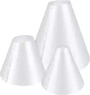 NEEWER 3 Pack Light Cone Photography Lighting Diffusers (14"/15"/20"), PC Cone 360° Light Diffusion for Reflective Objects Photoshoot, Alternative for Jewelry Product Photography Photo Box, NK001