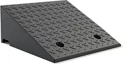 Step Ramp Rubber Threshold Ramp Heavy Duty Curb Ramp, Wheelchair Ramp Car Ramps - for Cars, Motorcycles, Bicycles, Carts, Lawn Mowers with Non-Slip Surface(Size:50x50x15cm)
