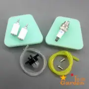 Primer Bulb Fuel Line Filter & Spark Plug for Poulan 222 262 1900 1950 1975 2025