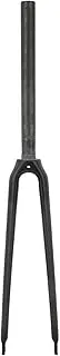 Baxnore Road Cycle Front Fork, Carbon Fiber 700C Cycle Front Fork C Brake Straight Tube, Quick Release Front Suspension Fork for Road Cycle