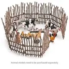 Authentic Farm Ranch Fence Simulation 10 Plastic Panels for Model Trains