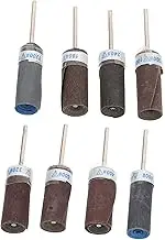 Mirror Polishing Sandpaper Stick Sanding Drill Attachment Sanding Sleeves Grit Sandpaper Rolls for DIY Repair