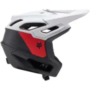 Fox SALE $329.95 (RRP$399) Dropframe Pro NYF AS Black/White MTB Helmet M 55-59