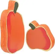 Alipis 2Pcs Pumpkin Cutouts for Craft Fall Thanksgiving Decor Personalized Blank Pumpkin Sign Freestanding Table Decorations for Home and Party