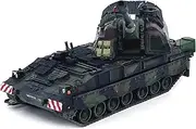 Simulation Armored Vehicle Model 1:72 German PZH2000 Self-Propelled Howitzer Vehicle
