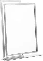 Poster Stand Sign Stand KT Board Stand Portable Picture Frame Desktop Sign Stand Holder for Living Room Store Tag Business , Gold(Silver)