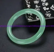 Natural Green Jadeite Jade Gemstone Bangle 56-62mm Jewelry AAA++