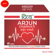 Divya Arjun Ghanvati 60 Tablets | Free Fast Shipping with Tracking Number