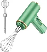 Hand Held Mixers Kitchen Electric | Electric Egg Beater | High Speed Whisk Portable Rechargeable Blender for Dough Mixing Coffee Travel Latte Protein Shakes Milk Frothing