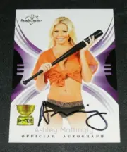 2015 Benchwarmer ASHLEY MATTINGLY Signature #29 ROOKIE Black Ink Auto PLAYBOY
