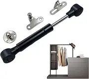 Soft Close Cabinet Door Damper, Air Strut Cabinet Hinge, 80N/17.6lb 150N/33lb Air Strut Cabinet Hinge, Retractable Furniture Cabinet Door Stay for Open Down The Door