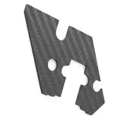 New Carbon Fiber Anti-sand Cover Dust Cover For TAMIYA TT-02 1/10 RC Car