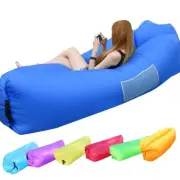 Inflatable Bed Air Sleeping Bag Lazy Chair Lounge Beach Sofa Camping
