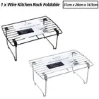 Kitchen Pantry Storage Rack Foldable Spice Jar Shelf Organsier Tray Holder