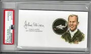 JOHN ALISON SIGNED CUT SIGNATURE PSA DNA 84137240 (D) WWII ACE 7V