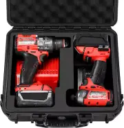 Case for Milwaukee M18 Impact Drill Driver Combo Waterproof Tool Hard Travel Box