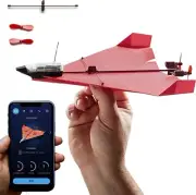 POWERUP 4.0 The Next-Generation Smartphone Controlled Paper Airplane Kit, RC Con