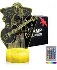 Swiftie 3D Lamp Illusion Brand New In Box 9.5" high with stand Color Changing