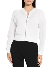 Theory Crewneck Cardigan Sweater