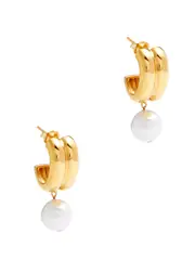 Agmes Juliette Gold-vermeil Hoop Earrings - One Size One Size