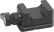 NATO Rail Clamp, Quick Release NATO Clamp with 1/4 Inch 3/8 Inch Thread for Arri Locating Hole Cold Shoe Mount, NATO Clamp Camera Cage Expansion Accessories