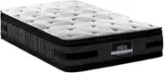 Giselle Bedding 36CM Single Mattress 7 Zone Euro Top Pocket Spring Medium Firm Foam