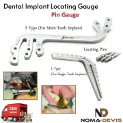 Dental Implant Locator Pin Gauge Guide Depth Parallel Drilling Tools S L Type