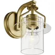 Kichler Lighting 55077NBR Everett Wall Sconce Brushed Brass
