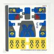 LEGO STICKER SHEET 75258 Star Wars Anakin's Podracer 20th Anniv. Decals Stickers