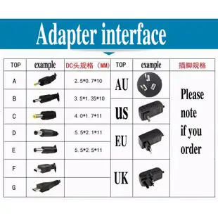 適用於卡西歐 Ade95100L 鍵盤 Sa-47 Sa-76 Sa-77 2011 電源的交流直流適配器