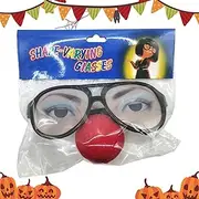 [Mihauuke] Funny Costume Glasses,Male and Female Eyewear for Pranks | Unique Appearance Parties Accessory for Family Reunion, Halloween, Cosplay Parties, April Fool's Day