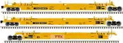 Atlas HO 20006630 - 53' Articulated Well Car "TTX" #728576 (Forward Thinking Lar