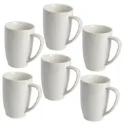 Porcelain Mug Set, 16 Ounces Cup for Tea, Latte, Mocha, Hot Chocolate, Set of