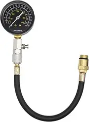 Labymos Engine Cylinder Compressions Tester Kit 0-300PSI Pressure Gauge Check Test Tool Automotive Repairing Tool