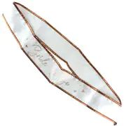 Team Bride to Be White & Rose Gold Satin Sash