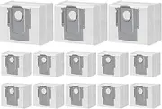 13 Pack Dust Bags for Roborock S8+,S8 Pro Ultra,S7 MaxV Ultra,S7 Max Ultra,S7 Pro Ultra,Q5+ Q5 Pro/Pro+,Q7+,Q7 Max/Max+ Q8 Max/Max+ Robot Vacuum Cleaner,3L Large Capacity Disposable Bag