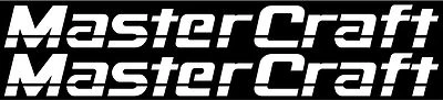Pair of MasterCraft Trailer Decals Set #2