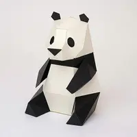 在飛比找旋轉拍賣優惠-bog craft 立體動物紙藝 Panda - 熊貓／Ss
