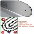36" Chainsaw PRO Hardnose Bar and 6 Chain 3/8 063 114DL for Baumr-AG SX72 72CC