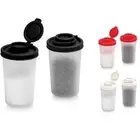 2Pcs Plastic Salt Shakers Damp Proof Seasoning Shaker New Pepper Shakers Travel
