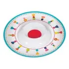 NEW Amscan Fiesta Melamine Chip And Dip Bowl 1 Piece By Spotlight